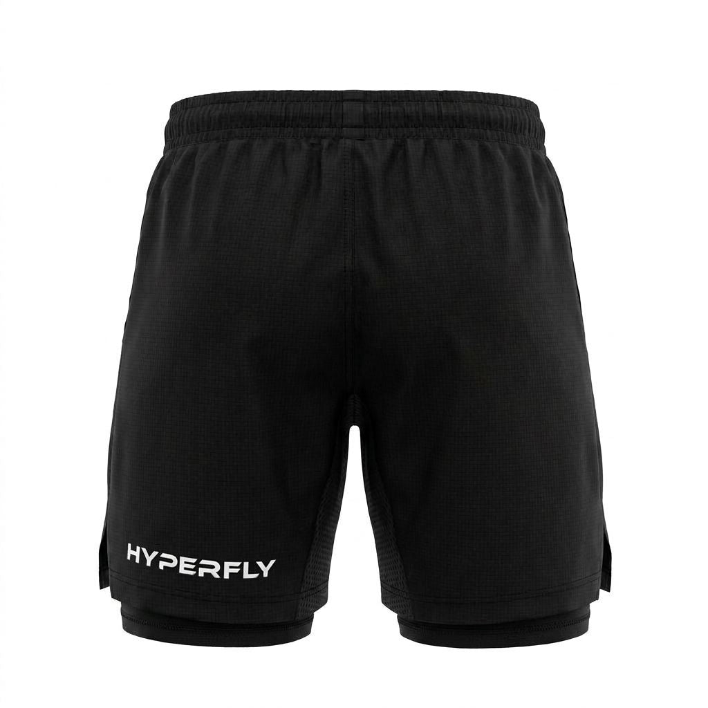 Core Training Shorts Black Hyperfly
