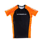 Junior CyberFly Ranked Rash Guard No Gi - Rash Guard Hyperfly Orange Junior X Small