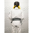 Junior Hyperlyte 3.5 White With Black Kimono - Junior DO OR DIE