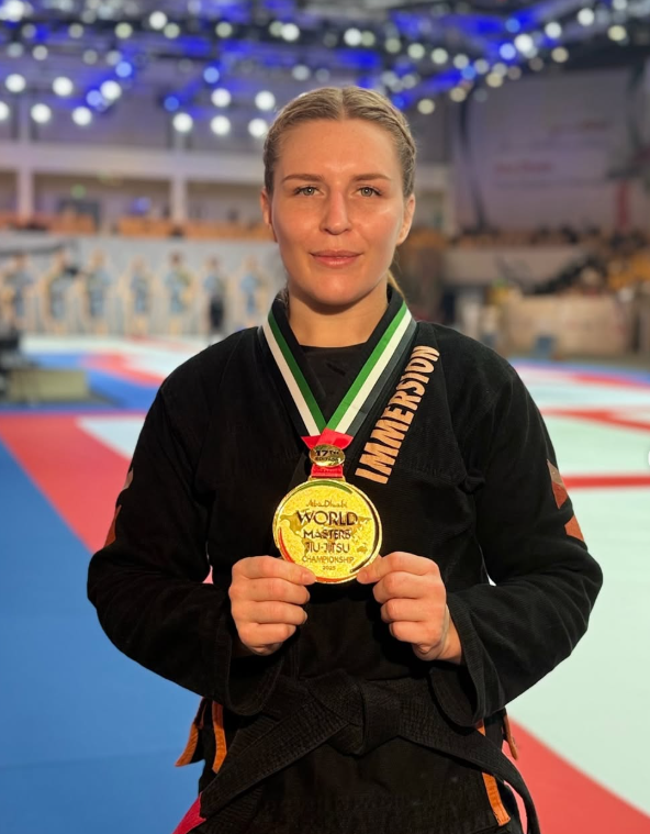Congratulations Nikki Lloyd-Griffiths — AJP World Champion!