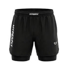 Core Training Shorts Black Hyperfly With Liner 26 
