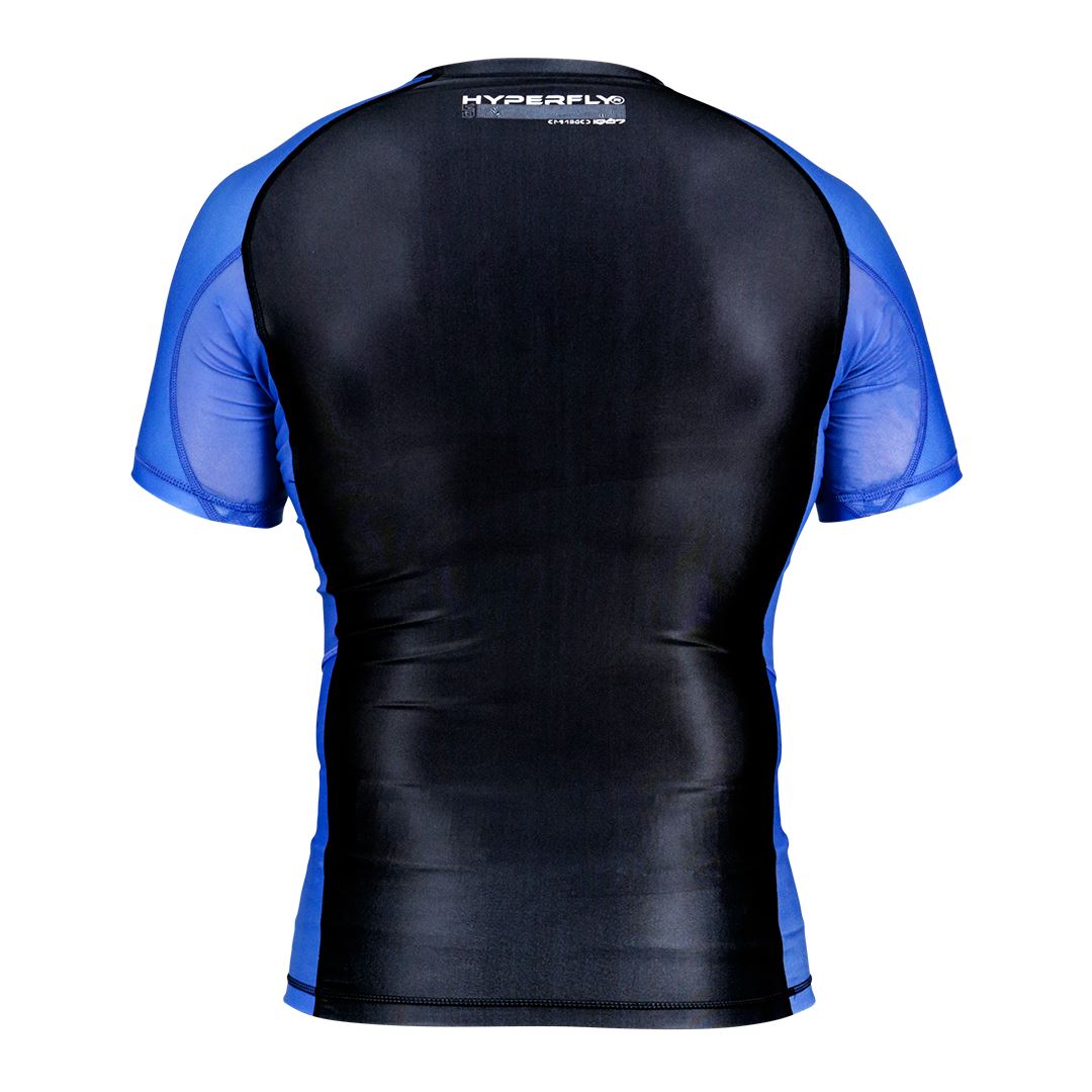 CyberFly Short Sleeve Ranked Rash Guard No Gi - Rash Guard Hyperfly 