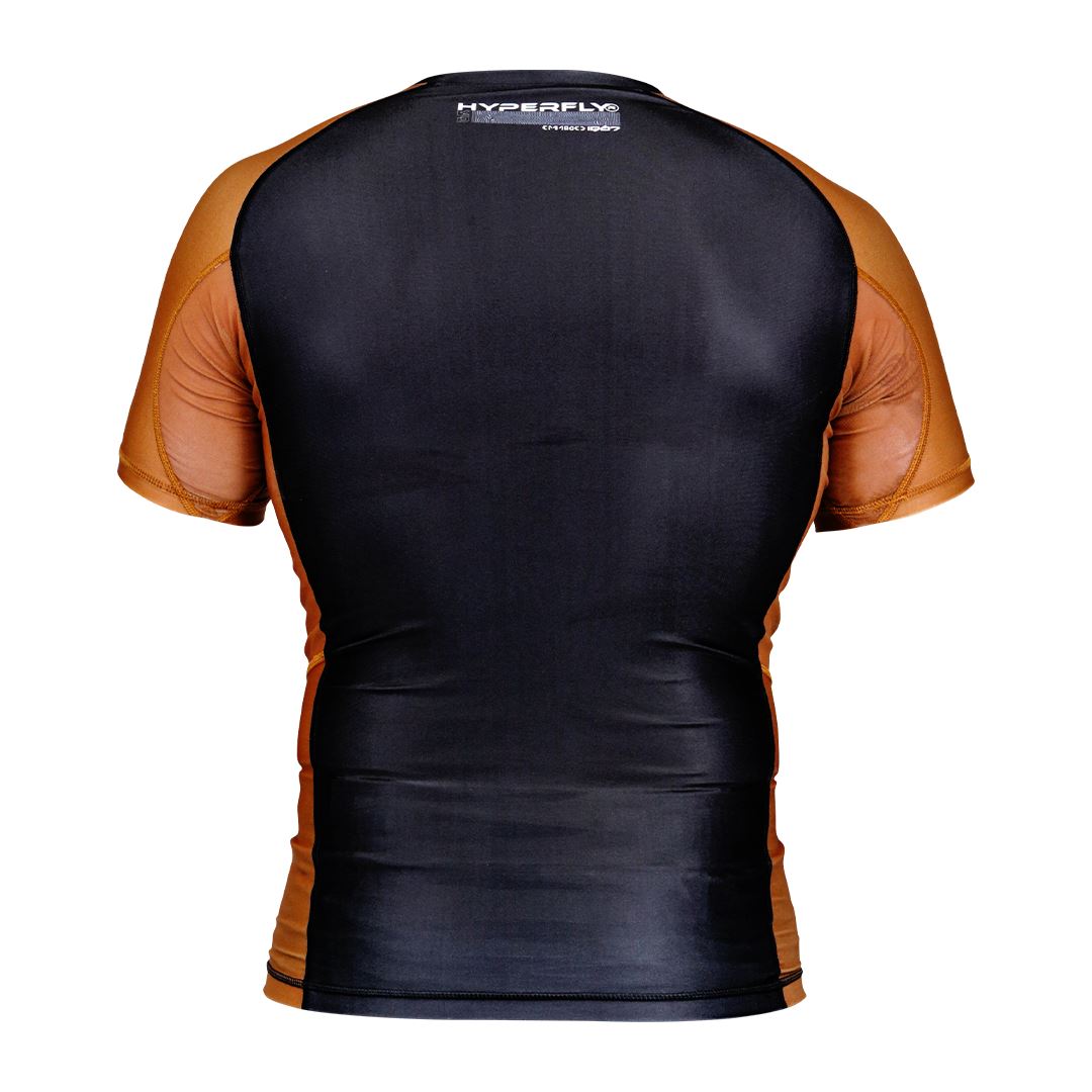 CyberFly Short Sleeve Ranked Rash Guard No Gi - Rash Guard Hyperfly 