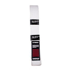 Premium Jiu Jitsu Belt Gi Belt Hyperfly White A0